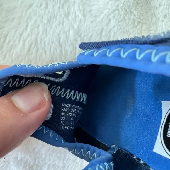 Nike Kids Sunray Protect blue water shoe Sandals size 5 - Picture 7 of 7